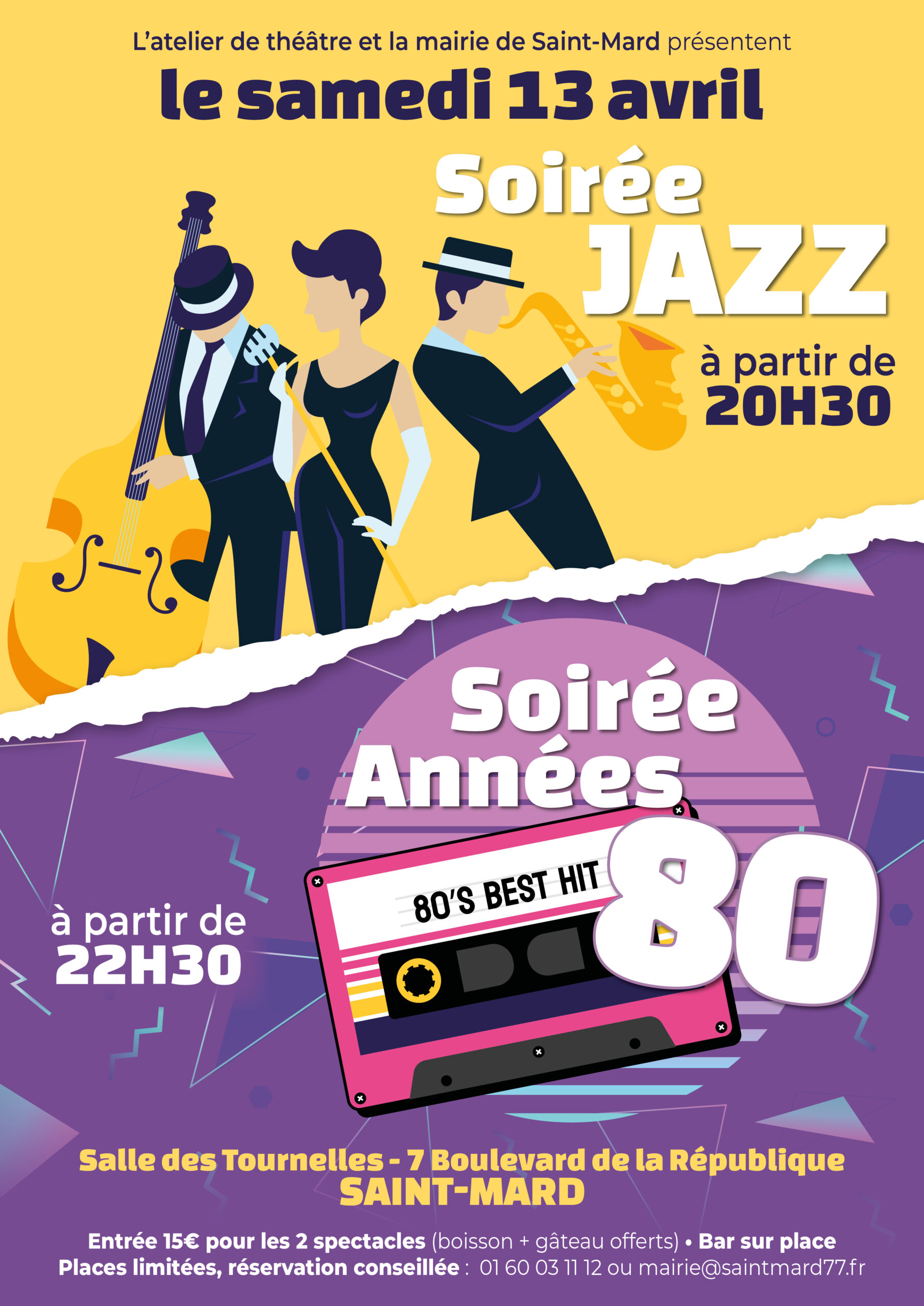 Soirée jazz & Années 80