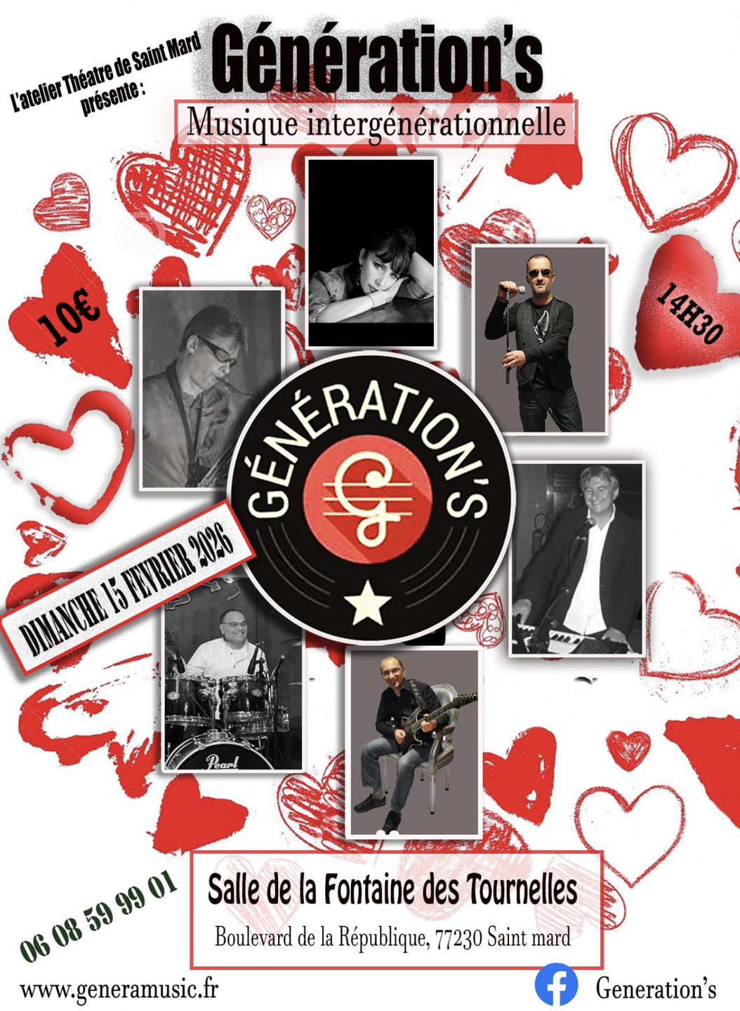 Événement musical intergénérationnel avec le groupe Génération’s