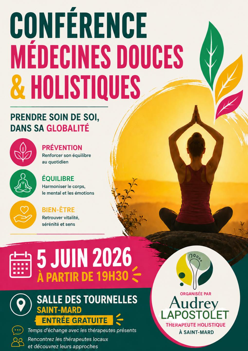 Conférence médecines douces