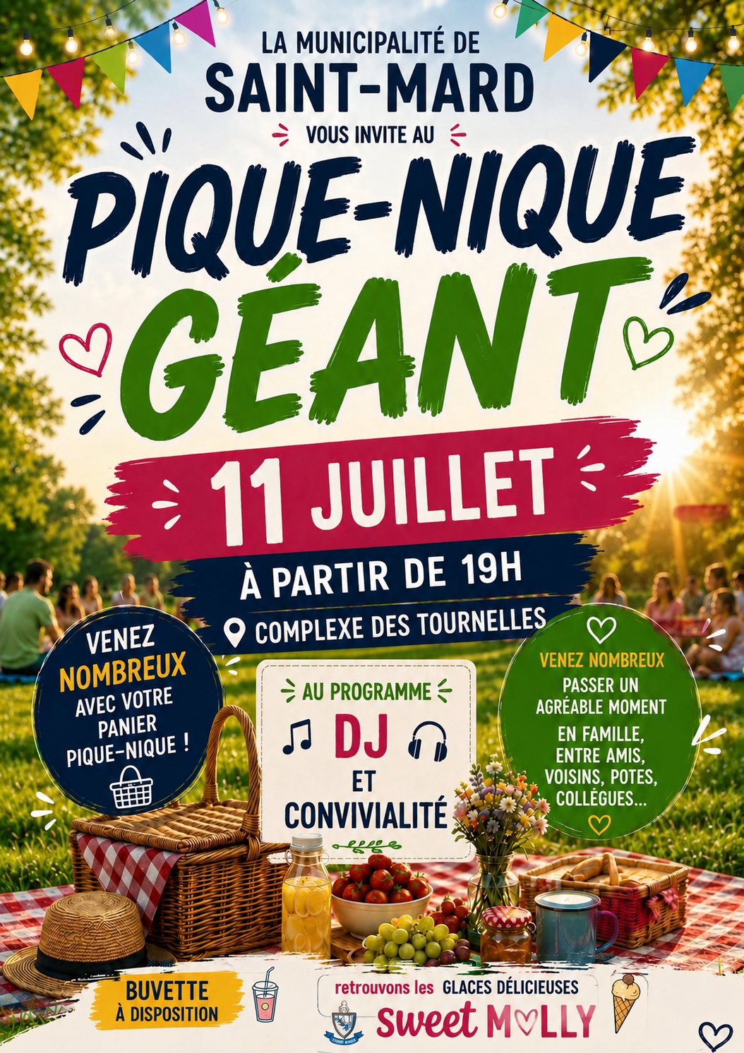 Fête communale – Pique-Nique Géant avec DJ