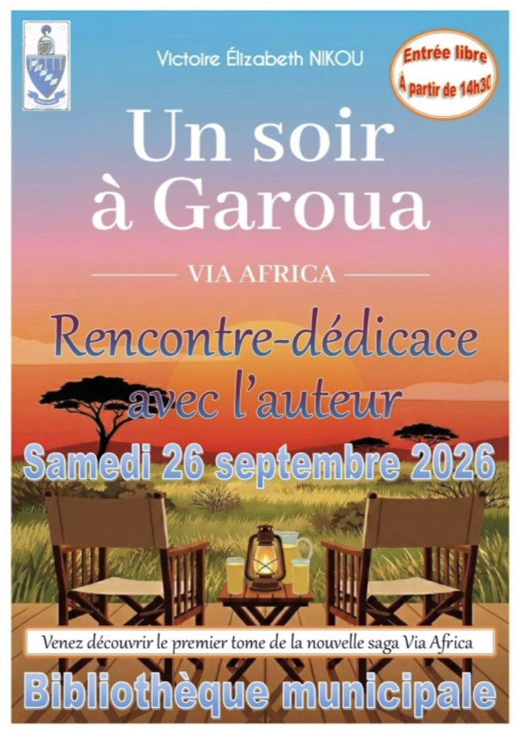 Rencontre-dédicace avec l’autrice  Élizabeth NIKOU