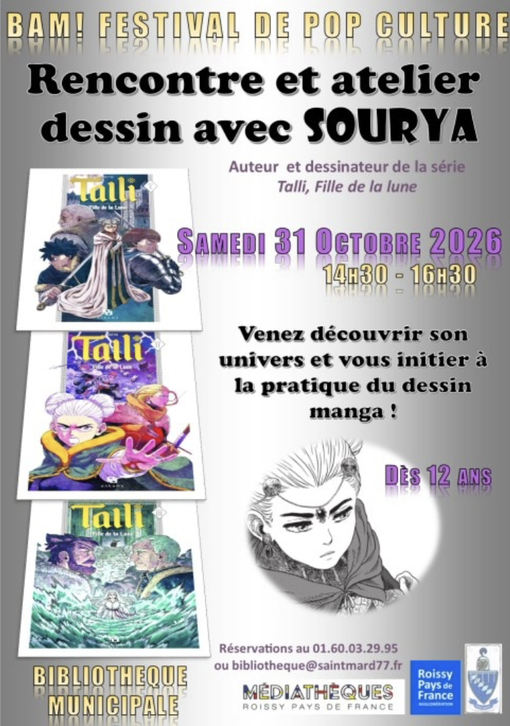 Rencontre et Atelier dessin avec Sourya