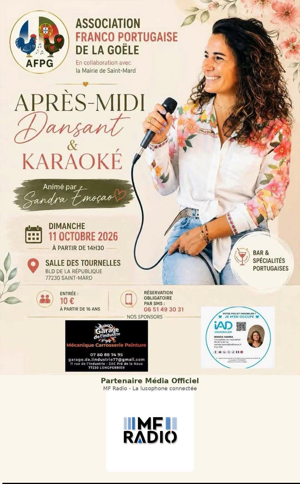 Fête Franco portugaise - Bal dansant avec karaoké