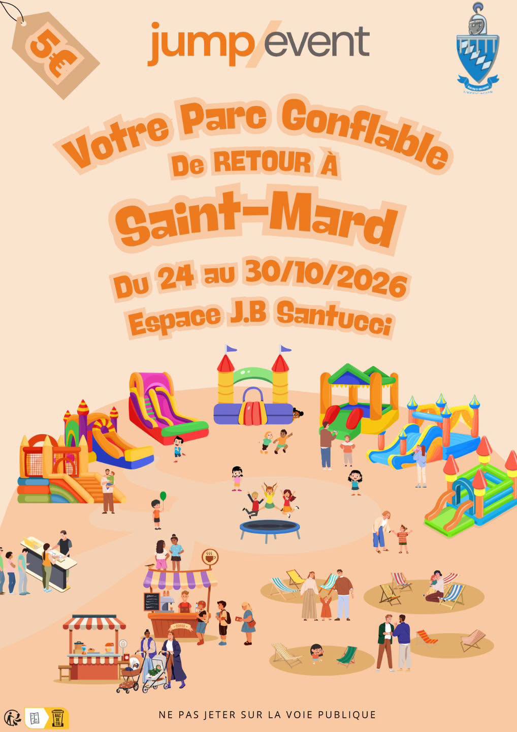 Jump Event : Structures gonflables
